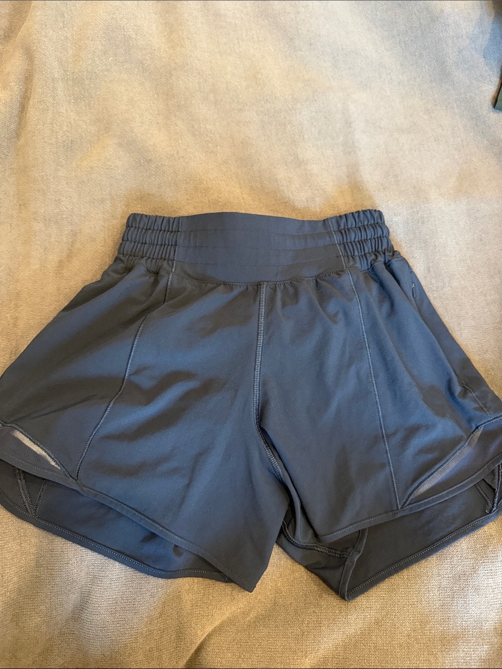 lululemon athletica Black Athletic Running Shorts